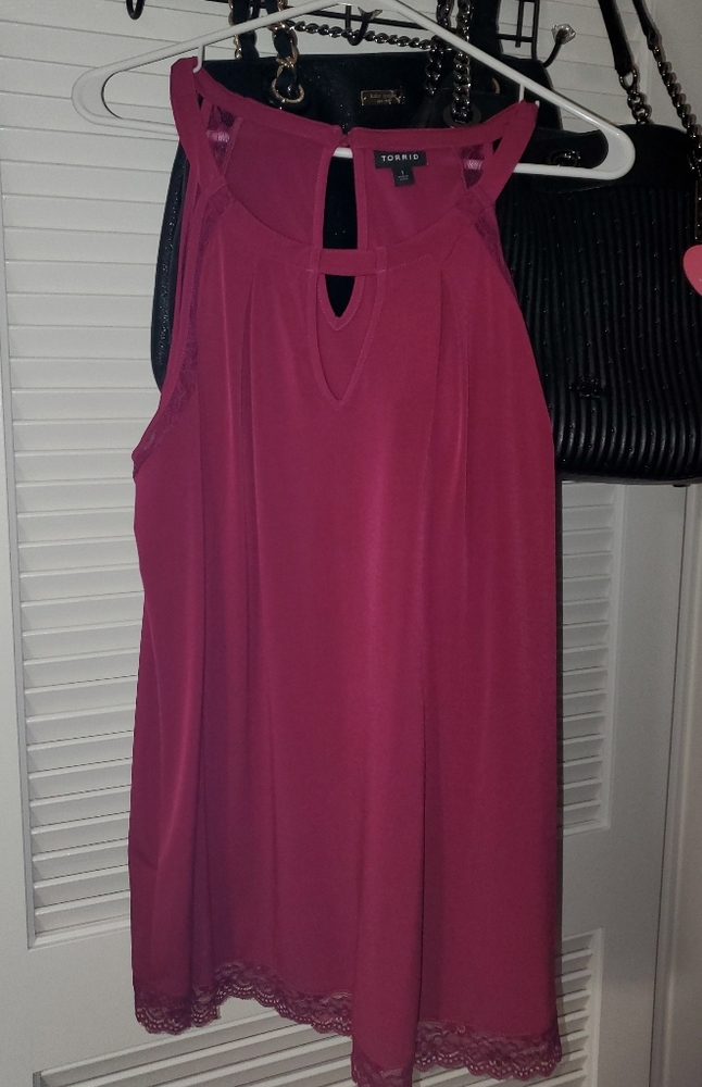Torrid berry colored top